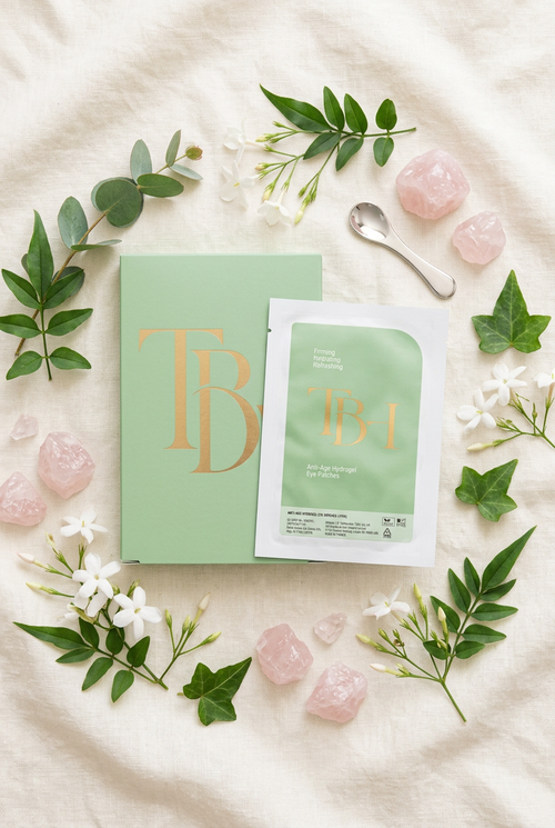 Anti-Age Hydrogel Eye Patches - Flat Lay