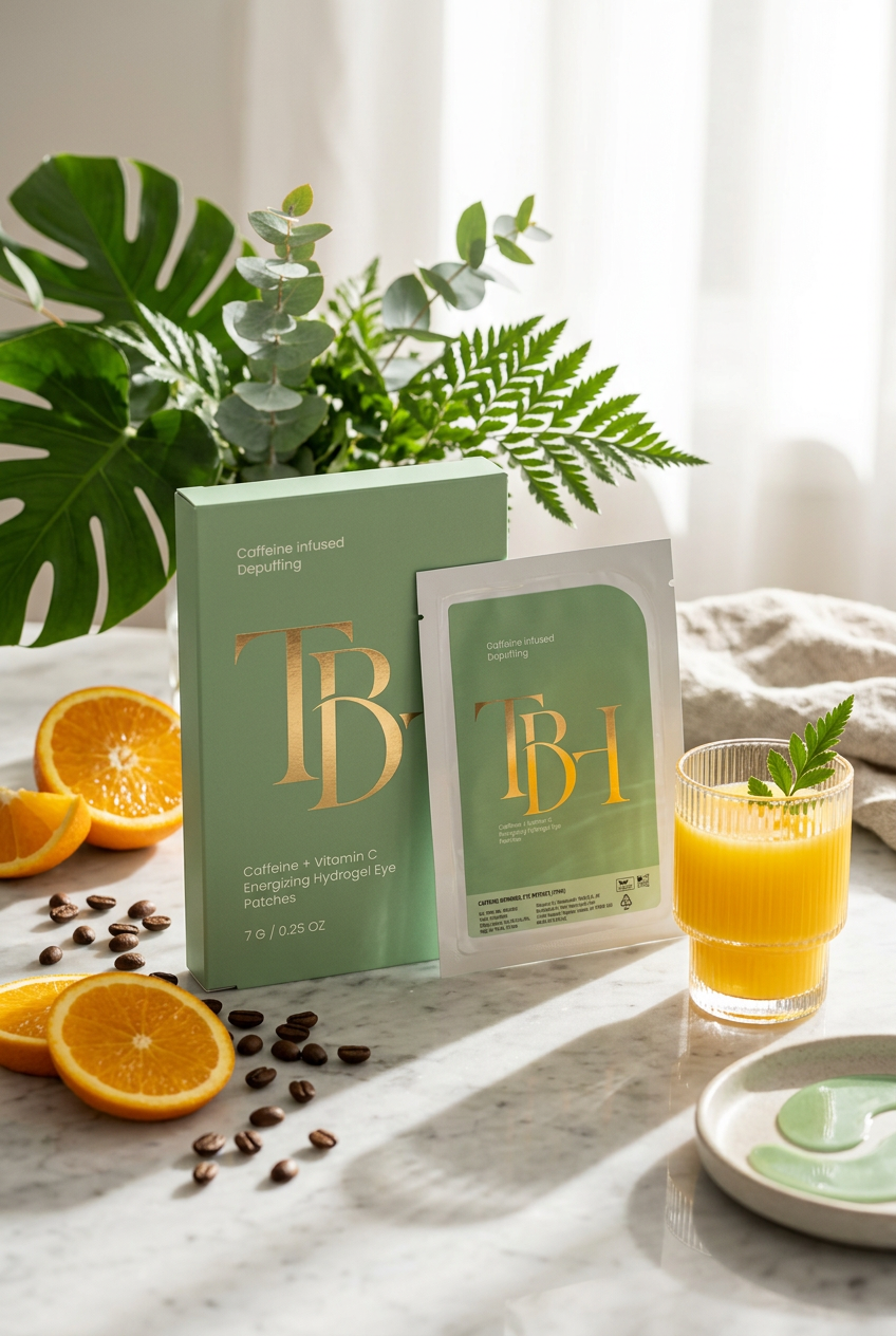 Caffeine + Vitamin C Eye Patches - Fresh Morning