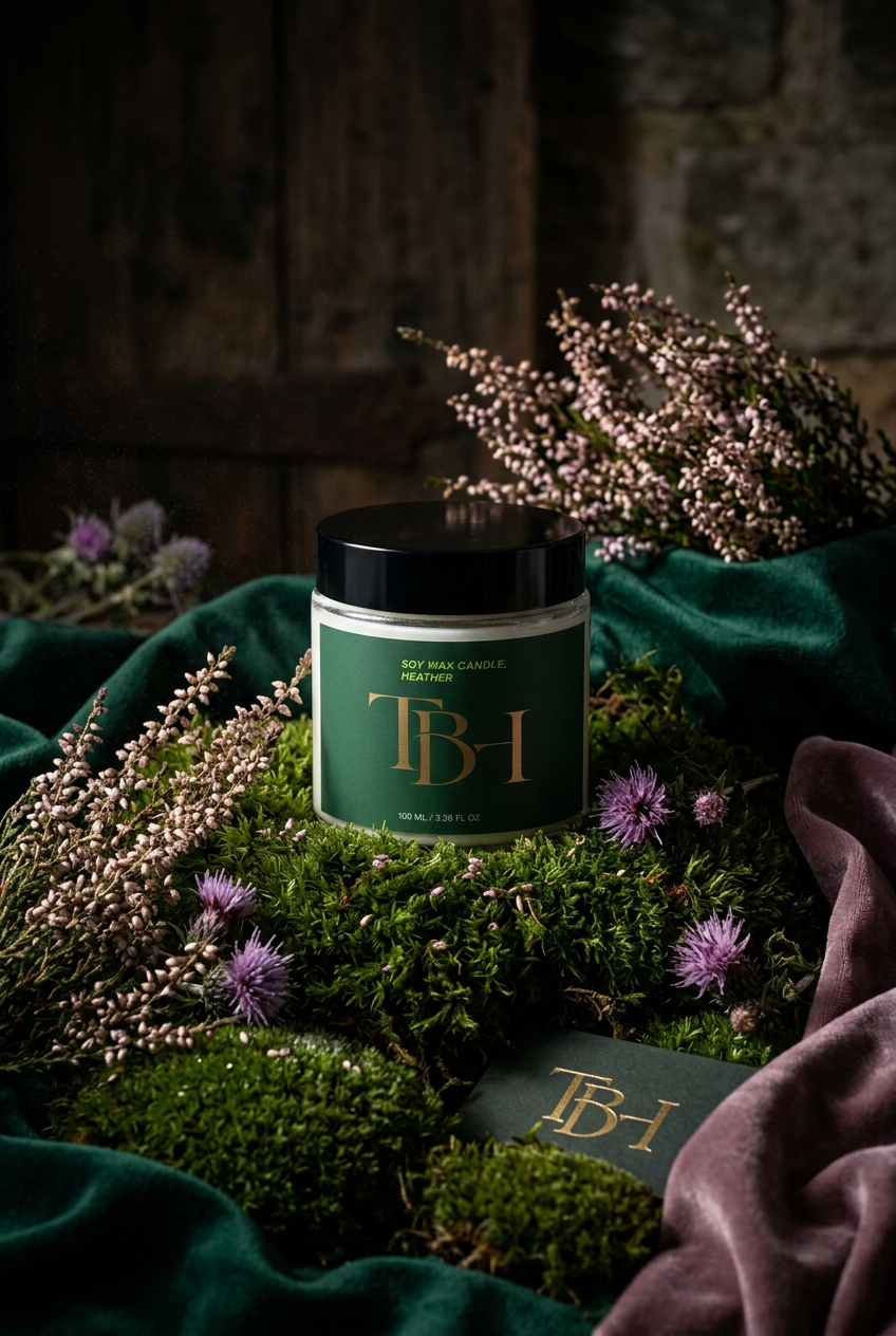 Heather Candle - Dark Botanical