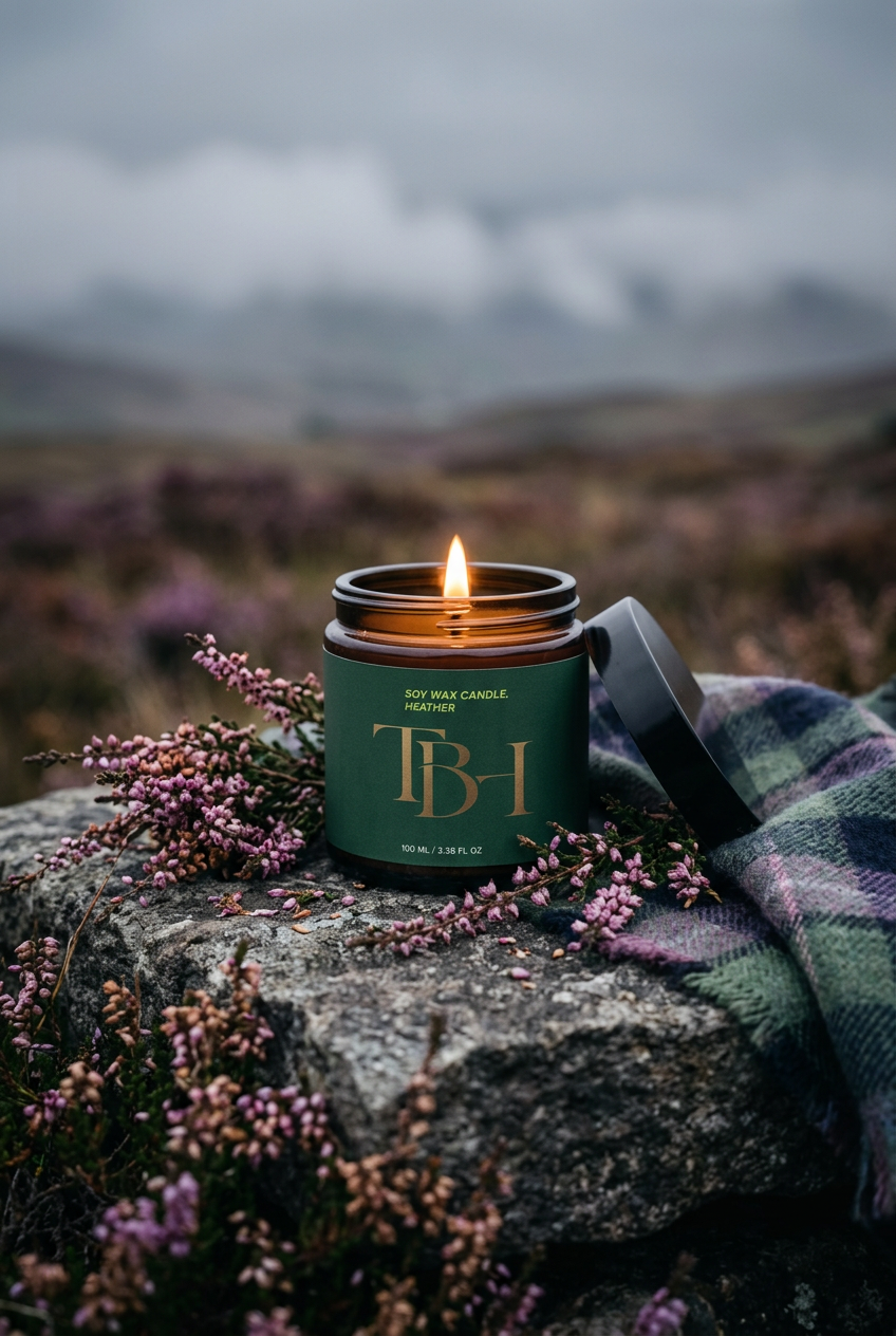Heather Candle - Wild Moorland