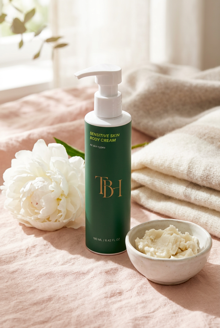 Sensitive Body Cream - Peony Morning