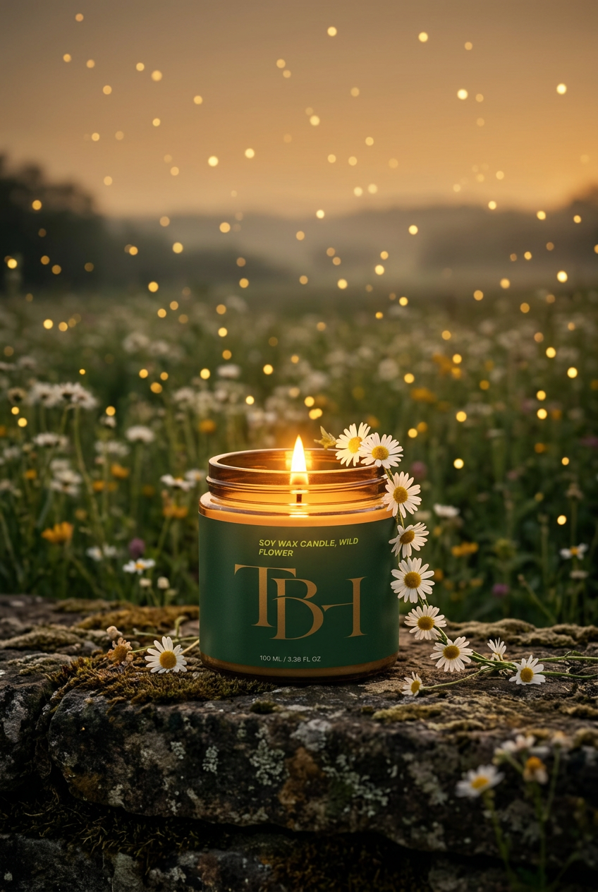 Wild Flower Candle - Dusk Garden
